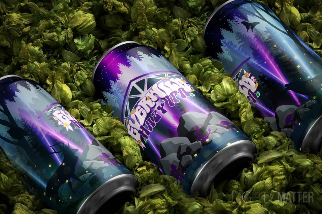 Everwild Hazy IPA Can Design