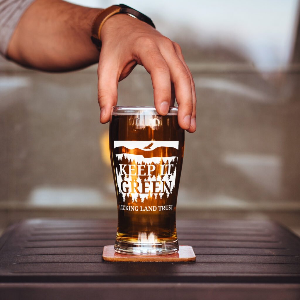 Pint Glass Mockup